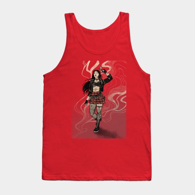 Sailor mars Tank Top by aLouro